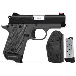 Kimber Inc 3300257 Micro 9 Shadow Ghost RTC-K Bundle Micro Frame 9mm Luger 7+1 3.15" Stainless Match Grade Pistol