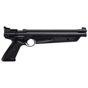 Crosman Crosman American Classic Pump Pistol, Rifled Steel Barrel Fixed Front/Adjustable Rear Sights Black Polymer Grips Crossbolt Safety 1rd 177 Cal - P1377 - $69.59 at DEGuns