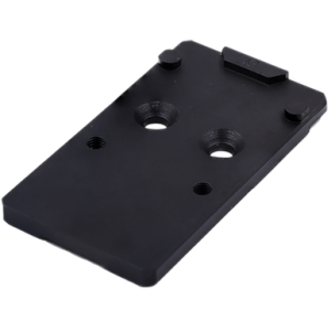 XS Sights Optic Mount, Black Nitride CNC Machined Steel for Glock RMR/507 Optics Glock 17/19/22-24/26/27/31-36/38 - GLOM001SM1RMR