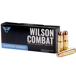 Wilson Combat Round Nose Flat Point Ammo, 300gr 20 Per Box/10 Case 458 SOCOM - A458300RNFP