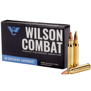 Wilson Combat Hornady V-Max Ammo, 60gr 20 Per Box/10 Case 223 Rem - A22360VMAX