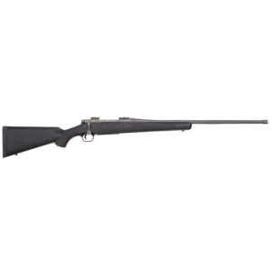 Mossberg Patriot Rifle, 22" Stainless Cerakote Fluted Threaded Barrel Drilled & Tapped Stainless Cerakote Stainless Steel Receiver Black Fixed Synthetic Stock Full Size 4+1rd 350 Legend - 28260