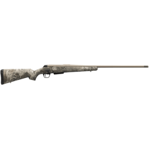 Winchester Repeating Arms XPR Hunter Rifle, 24" Flat Dark Earth Perma-Cote Sporter Barrel Drilled & Tapped Steel Receiver TrueTimber Strata Fixed Synthetic Stock Left Hand Full Size 3+1rd 6.5 PRC - 535782294