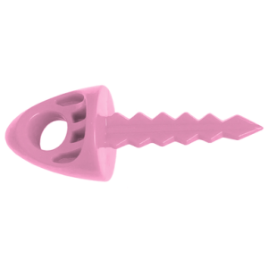Targettack Llc Targettack, Pink Polycarbonate Plastic 1" For Paper/Vinyl Targets 6 Pack - TT1IN6PKPI