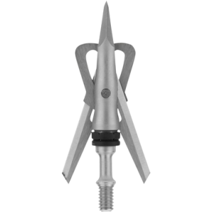 Rage Hypodermic NC Broadhead, Stainless Steel Hybrid Hypodermic 100gr/ 3 Pack - R38100