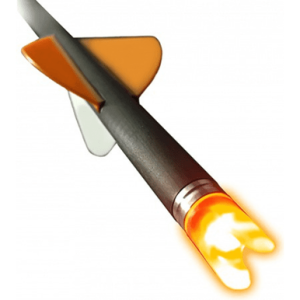 Ravin Crossbows Replacement Lighted Nocks, Orange Built-In Lithium Battery LED 3 Pack - R135