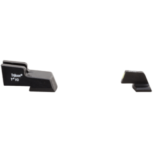 Trijicon HD XR Night Sight Set, Green Tritium/Yellow Outline Front Green Tritium Rear Black Frame Fits H&K VP9/45C/45C Tactical/P30/P30L/P30SK - 600895