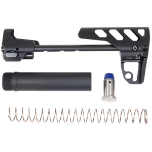 Odin Works Close Quarters Rifle Stock, Black 6061-T6 Aluminum Compatible w/ AR-15/M4/5.56/223 - OSCQSBLK
