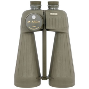 Steiner 2693 M1580 Reticle & Compass 15x80mm Range Finding Reticle Reticle Floating Prism Green Rubber Armor