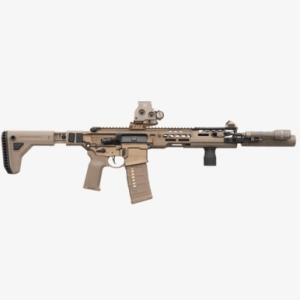 Magpul UCS (Universal Carbine Stock), FDE Reversible Folding Mechanism Compatible w/ Receivers Equipped w/ M1913 Rail Multi Platforms - MAG1441FDE