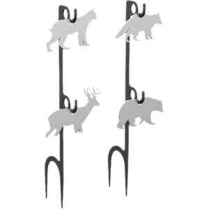 Birchwood Casey Rimfire Target Kits, White Animal Set 1/4" AR500 Steel - BC-41579