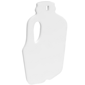 Birchwood Casey Centerfire Silhouette Milk Jug Target, White 3/8" AR500 Steel Target - BC-47712