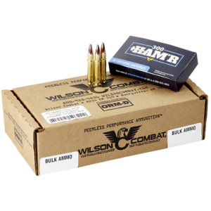 Wilson Combat 300 HAM'R 150 gr Speer Boat Tail Soft Point 20 Per Box A300HMR150BTSP