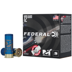 Federal Master Class High Over All 12 Gauge 2.75 1 1/8oz 7.5 Shot 25 Per Box MC12H175 eral Master Class High Over All 12 Gauge 2.75 1 1/8oz 7.5 Shot 25 Per Box MC12H175 Ammo