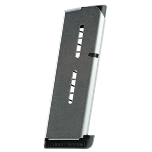 Wilson Combat 1911 7rd Detachable w/ Standard Floor Plate 45 ACP Stainless Steel 47OX