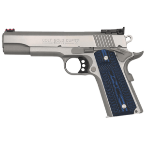 Colt O5073GCL Gold Cup Lite 38 Super 8+1 5" Stainless National Match Pistol