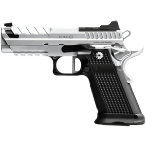 Fusion Firearms XP Pro Pistol, 4" Chrome Fluted/Ported Barrel Black Steel Optic Cut/Serrated/Vent Cut Slide Chrome Steel Frame w/Picatinny Rail Black Aluminum Grip RMR Footprint Sports South Exclusive 17+1rd 9mm Luger - XP9BLKC
