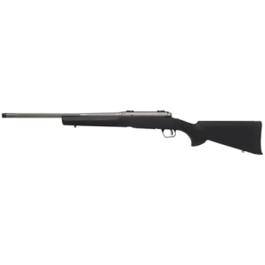 Savage Arms 110 Trail Hunter Lite Rifle, 20" Fluted/Threaded Barrel Drilled & Tapped Steel Receiver Black Fixed Synthetic Stock AccuTrigger Full Size 4+1rd 308 Win - 58270