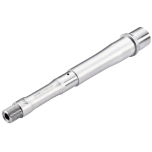 Wilson Combat Match Grade Barrel, 8" Stainless Bead Blasted Finish 416R Stainless Steel Material SBR Tactical Profile with Threading & 1:7" Twist for AR-15 300 Blackout - TR300SBRPG8RT7