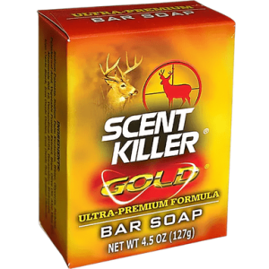 Wildlife Research Scent Killer Gold Bar Soap, Odor Eliminator Unscented 4.5 oz - 1243