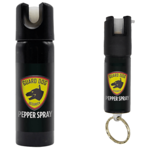 SKYLINE USA INC Pepper Spray, Range 16 ft 2 Pack 0.5oz/3oz Features Invisible UV Dye Includes Keychain - PSGDHA