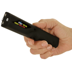 Zap Zap Stick Stun Gun, Black Plastic 800,000 Volts Close Contact Includes Batteries / Belt Case / Wrist Strap - ZAPSTK800FB