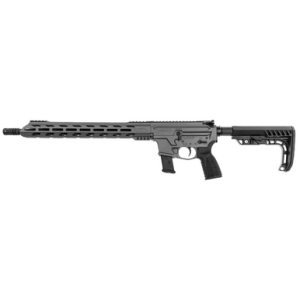 Live Free Armory LF9CH85045 Challenger 9mm Luger 17+1 16" Steel Threaded Barrel, 15" Free-Float M-LOK Handguards, Tungsten Cerakote Aluminum Receiver, Black Polymer 6 Position Collapsible Battle Link Minimalist Stock