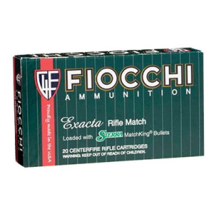 Fiocchi .223 Remington 77 Grain Sierra Match-King 20 Round Box