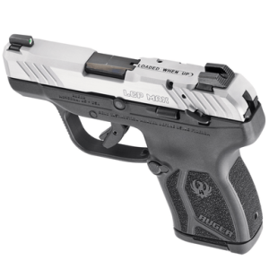 Ruger LCP Max Pistol, 2.80" Black Oxide Alloy Steel Barrel Matte Stainless Steel Serrated Slide Black Polymer Frame Textured Grip 10+1rd 380 ACP - 13754