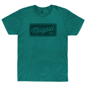 Magpul Rover Block Teal Cotton/Polyester Short Sleeve Large