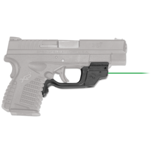 Crimson Trace Laserguard, Black Polymer Green Laser Water Resistant Fits Springfield XD-S - 0147201