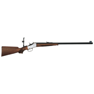 Davide Pedersoli Rolling Block Creedmoor #2 Rifle, 30" Blued Round Steel Barrel Blued Steel Receiver Walnut Fixed Stock Double Set Trigger Right Hand Full Size 1rd 45-70 Gov - 010S822457