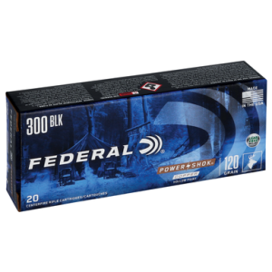 eral Power-Shok 300 Blackout 120gr Copper Hollow Point 20 Per Box Ammo