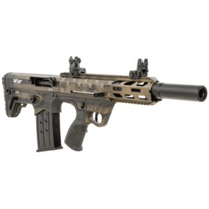 Gforce Arms Gforce Arms GFY-1 Tactical Shotgun, 18.50" Black Threaded Barrel 3" Chamber American Flag Burnt Bronze Aluminum Receiver Picatinny Rail Bronze Bullpup Polymer Stock Polymer Grip Semi-Auto 5+1rd 12 Gauge - GFY1USBNZ - $298.99 at DEGuns
