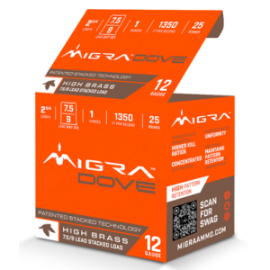 ra Ammunition 12 Gauge 2 3/4 7.5-9 1 25 Shot Per Box M12LF7.59 Ammo