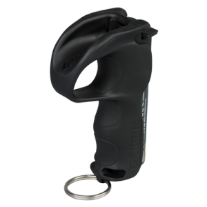 Sabre PBBKOCSTU04 Quick Grip Pepper Spray Range 12ft 0.54oz Black Canister