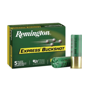 ington Ammunition 20620 Express Buckshot 12 Gauge 2.75 00 Buck Shot 5 Per Box Ammo
