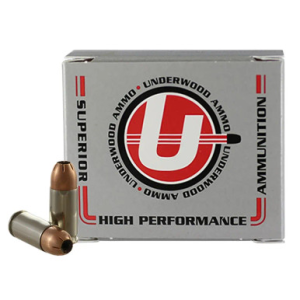 Underwood Ammo 134 9MM Luger P 124GR Jacketed Hollow Point 20 Rounds Per Box erwood 134 9MM Luger P 124GR Jacketed Hollow Point 20 Rounds Per Box Ammo