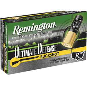 Remington Ammunition 20713 Ultimate Defense Buckshot 12 Gauge 2.75 00 Buck Shot 5 Per Box ington Ammunition 20713 Ultimate Defense Buckshot 12 Gauge 2.75 00 Buck Shot 5 Per Box Ammo