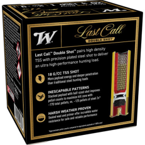 Winchester Ammo Last Call Double Shot 20 Gauge 3 1oz 2.5/9 TSS Shot 25 Per Box LCDS2039 chester Last Call Double Shot 20 Gauge 3 1oz 2.5/9 TSS Shot 25 Per Box LCDS2039 Ammo