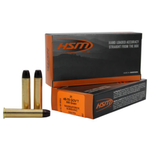  45-70 Gov 550gr Hard Cast Long Flat Nose 20 Per Box 457016N Ammo