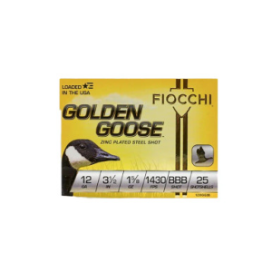 Fiocchi 12 Gauge 3.50 1 5/8oz 25 Per Box 1235GG3B cchi 12 Gauge 3.50 1 5/8oz 25 Per Box 1235GG3B Ammo