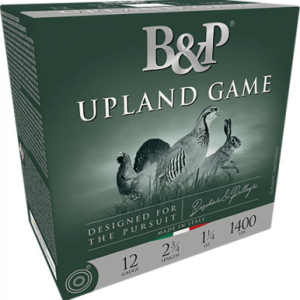 B&P Ammunition Upland Game 410 Gauge 3 3/4oz 7.5 Shot 25 Per Box 4103BUP7 Ammunition Upland Game 410 Gauge 3 3/4oz 7.5 Shot 25 Per Box 4103BUP7 Ammo