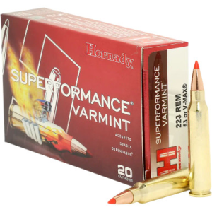 nady Superformance 223 WSSM 55gr V-Max 20 Per Box 8308 Ammo