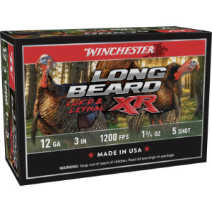 chester 12 Gauge 3 1 3/4oz 5 Shot 10 Per Box STLB1235N Ammo