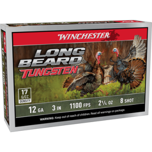 Winchester Ammo LBT1238 12 Gauge 3 2 1/4oz 8 Shot 5 Per Box chester LBT1238 12 Gauge 3 2 1/4oz 8 Shot 5 Per Box Ammo