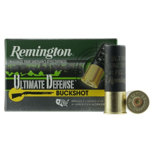 ington Ammunition 20639 Ultimate Defense 12 Gauge 3 41 Pellets 4 Buck Shot 5 Bx/ 20 Cs Ammo