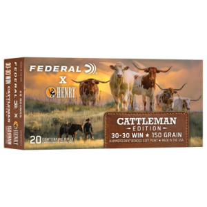 eral LG3030CATT Cattleman 30-30 Win 150gr 20 Per Box Ammo