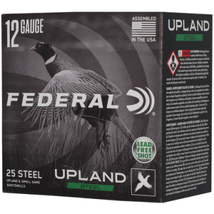Federal USH125 12 Gauge 2.75 1 1/8oz 5 Shot 25 Per Box eral USH125 12 Gauge 2.75 1 1/8oz 5 Shot 25 Per Box Ammo