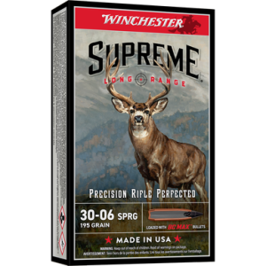chester S3006BC Supreme Long Range 30-06 Springfield 195gr 20 Per Box Ammo